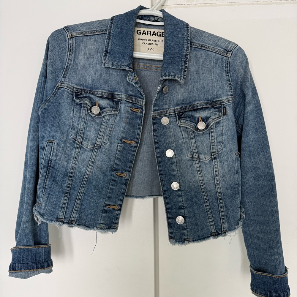 Garage Women's Classic Blue Jean Jacket
